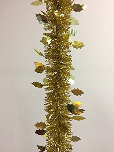 Valtpino Garland MT.10 diameter 8 cm, goud holly 89101.0