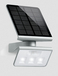 STEINEL XSolar L-S Outdoor Wall Light - Silver - LED - Motion Sensor - Solar Powered