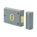 Sterling SRL001 101 x 75 mm rand Deadlock - grijs