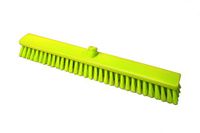 Maya Professional Tools 47136-4 Bezem FBK/levensmiddelenhygiëne met niet-spleten borstelharen, 600 mm x 60 mm, geel