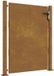 vidaXL Poort 100x125 cm cortenstaal