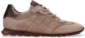 Hispanitas Zinnia leren sneakers taupe
