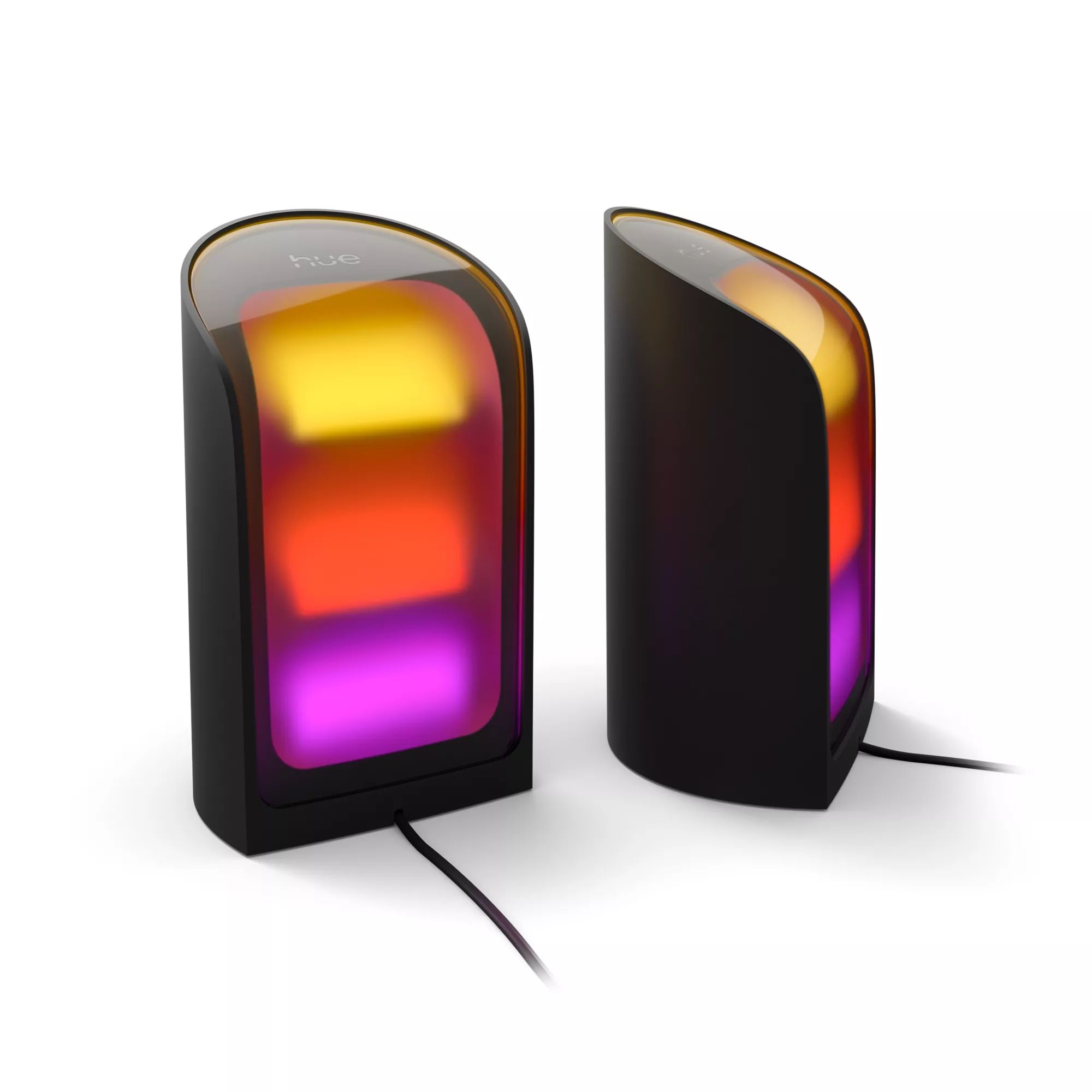 Philips Hue Play Wall Washer Tafellamp - Zwart - 2-pack