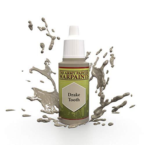 The Army Painter | Warpaint | Drake Tooth | Acrylic Non-Toxic Heavily Pigmented Water Based Paint for Tabletop Roleplaying, Boardgames, and Wargames Miniature Model Painting