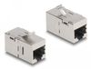 Delock Keystone Module RJ45 jack to RJ45 jack Cat.6A