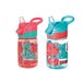 Nuby Incredible Gulp Waterfles - No Morsen Active Peuter Sippy Cup | 360 ml / 12 oz | Draaghandvat | Vaatwasser en magnetron veilig | Geschikte beker voor 18 maanden plus (aardbeien, pak van 2)