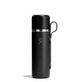 Hydro Flask – Insulated Warm Flask And Cup 828 ml (28 oz) – Lekvrij, Alles-in-één Ontwerp – Houdt Drankjes 30 Uur Warm & 30 Uur Koud – Black