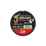 Daiwa J-Braid Expedition X8E Smash Orange 150m Gevlochten Vislijn 0.13 mm