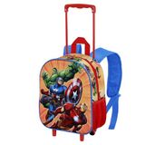 Karactermania Marvel The Avengers Attack Kleine 3D Rugzak met Wielen