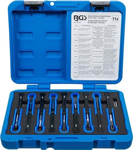 BGS 60120 Kabelconnector losmaakgereedschapsset voor VAG, Porsche 11-dlg.