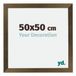 yd. Puzzle list 50x50 cm - Bronze Decor