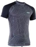 Ion Maze Rash Guard à manches courtes Gris M Homme