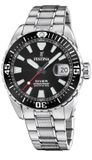 Festina F20669/3 Heren Horloge - Mineraalglas - Roestvrijstaal/Staal - Zilverkleurig - Ø 41 mm - Quartz - Vouw/Vlindersluiting - 20 ATM