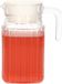 Merkloos / Sans marque Billiet - Vanlaere Glazen water karaf met handvat - 0,5 Liter - Transparant