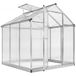 Outsunny Kas - Aluminium - 242x190x195cm - Transparant