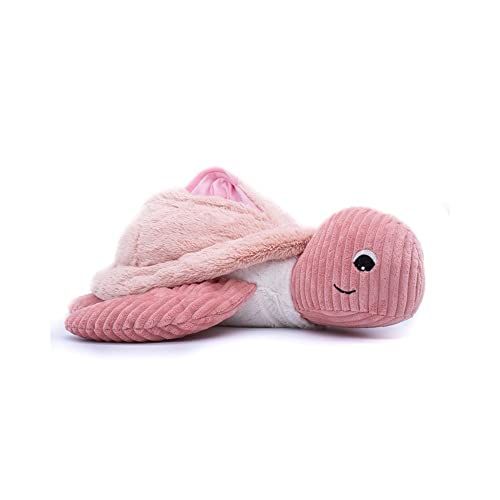 Les Deglingos Ptipotos knuffeldier schildpad - reusachtig - roze