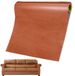 Allecto - Patchs en cuir - Auto-adhésif - Marron clair - 60 x 137 cm