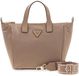GUESS Follie Tote Taupe Handtas Schoudertas