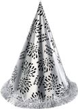 Widmann Zilveren feesthoedje Happy New Year