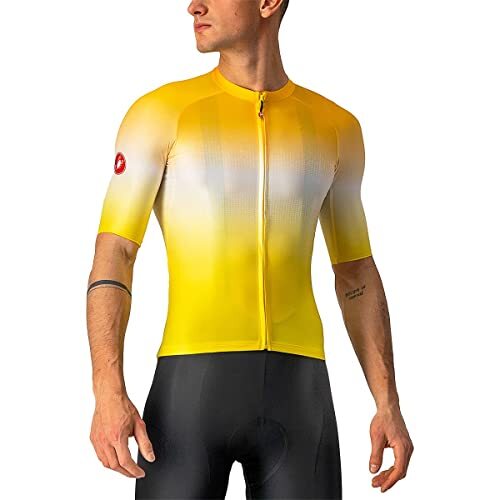 Castelli Aero Race 6.0 Jersey met korte mouwen Heren, geel