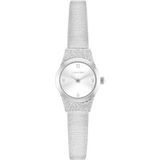 Calvin Klein CK eigentijds analoog horloge voor dames met getextureerde roestvrijstalen armband