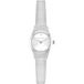 Calvin Klein CK eigentijds analoog horloge voor dames met getextureerde roestvrijstalen armband