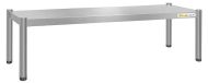 GOLDINOX Bac de travail en acier inoxydable, 1400 x 350 mm - Hauteur 400 mm, qualité PREMIUM
