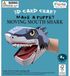 Fiesta Crafts Set de bricolage requin marionnette en carton jouet créatif