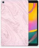 B2Ctelecom Samsung Galaxy Tab A 10.1 (2019) Tablethoesje Marble Pink