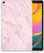 B2Ctelecom Samsung Galaxy Tab A 10.1 (2019) Tablethoesje Marble Pink
