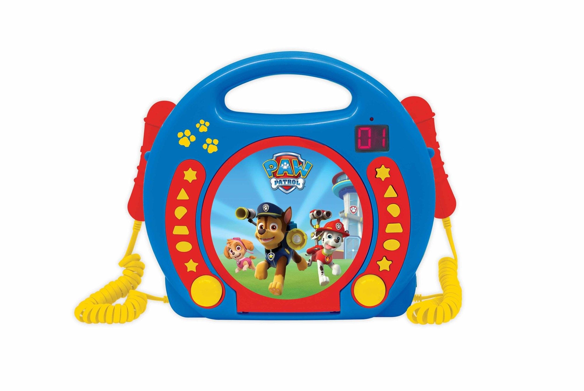 Lexibook Disney Paw Patrol CD Speler met Microfoon - Blauw
