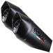 GPR Exhaust Systems Furore Nero Ktm Supermoto Smr 990 08-12 Noir mat / Noir mat Silencieux homologué à boulonner