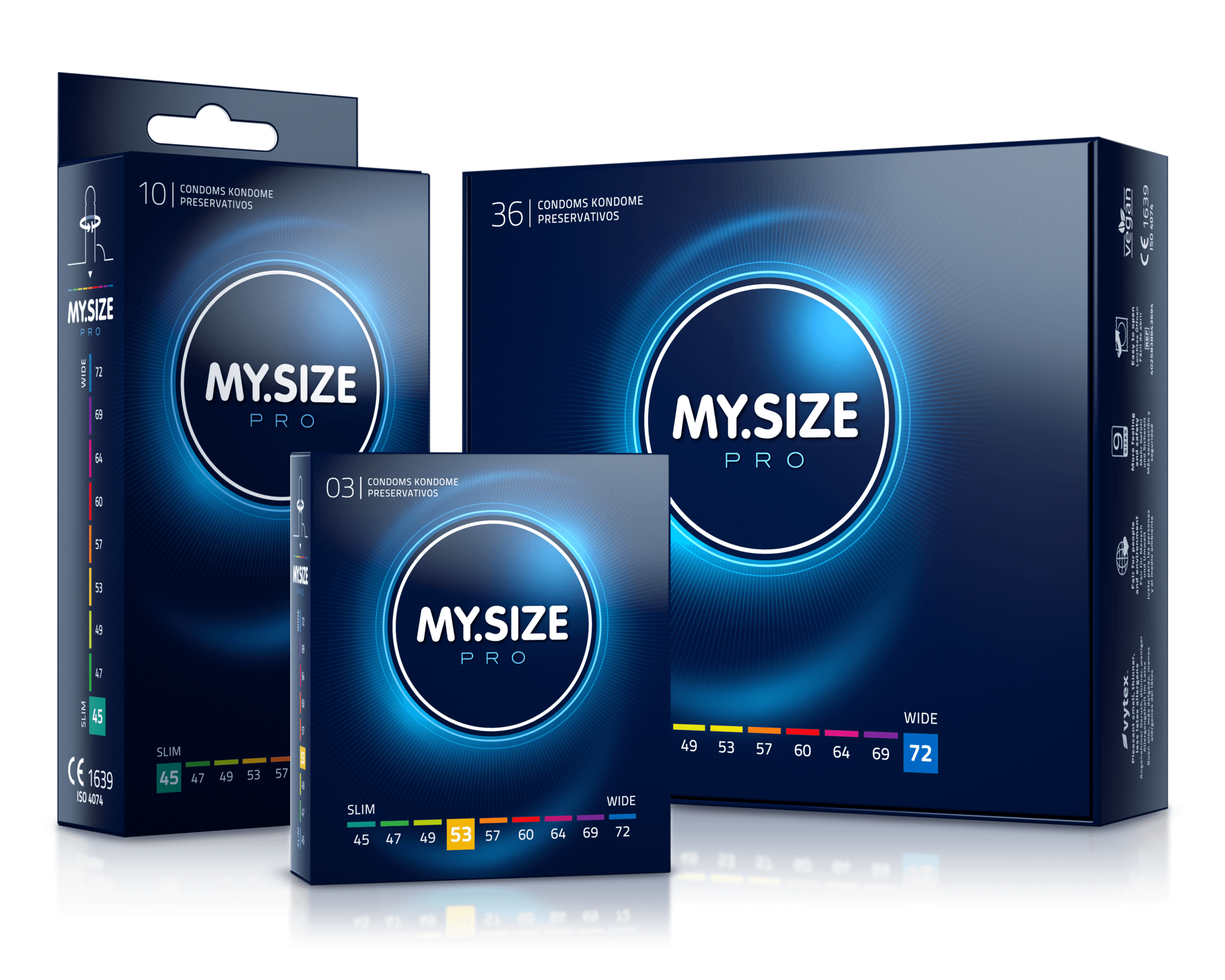 My.Size Pro 53mm - 10 stuks