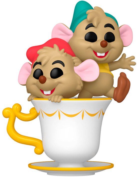 Funko Cinderella 75th Anniversary POP! Disney Vinyl Figure J&G in cup 9 cm