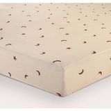 NOUS Kids wieg hoeslaken katoen (40x80) - zand