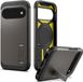Spigen Tough Armor Hoesje Geschikt voor Google Pixel 11 | Compatibel met MagSafe / Qi2 | Back Cover Militaire Standaard | Kickstand | Gunmetal