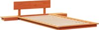 vidaXL Bedframe - Bruin - 100 x 200 cm - Hout