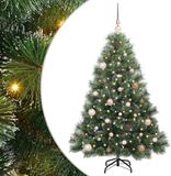 vidaXL Kunstkerstboom met 150 LED, Groen, 150 cm