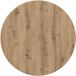 Table en chêne 70 x 70 x 1,5 cm CFW16767