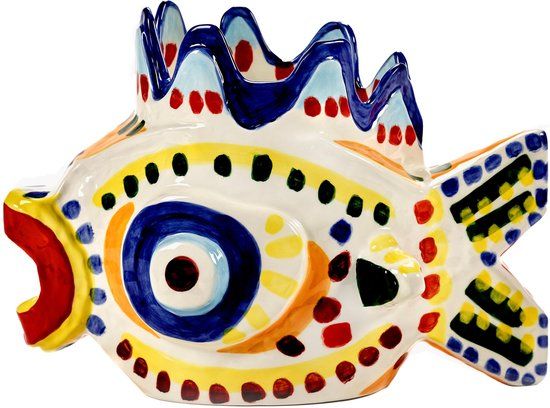 Serax Yotam Ottolenghi Sicily Oval Vase - Multicolor - 28cm