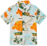 Guess Korte mouwen popeline shirt voor babyjongen