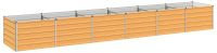 Surélevé lit de jardin bois naturel 480 x 80 x 55 cm
