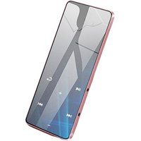 ELVANZA MP3-speler met touchscreen, lossless muziekspeler, MP4 Bluetooth, opnamefunctie, ingebouwde luidspreker, 8 GB, roségoud