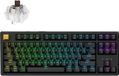 Keychron J4, clavier mécanique sans fil, gaming, 80% TKL, disposition QWERTY (États-Unis), LED RVB, échangeable à chaud, commutateurs Brown tactiles, noir