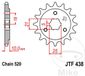 JT Sprockets JTF438.15 15T stalen voortandwiel