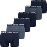 Levi's Pack of 6 Men's REPEAT LOGO BOXER Boxer Shorts Underwear Pants Navy Combo M