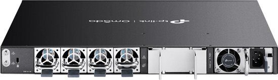 TP-Link Omada SG6428XHP - Netwerkswitch - Managed - L3 - PoE - 28 Poorten - Zwart