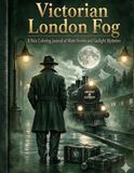 Victorian London Fog: A Noir Coloring Journal of Misty Streets and Gaslight Mysteries