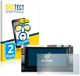 BROTECT - Screenprotector voor Audi Q5 2021 MMI Navigation Plus 10.1" - Folie Beschermfolie transparant 2 Stuks