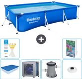 Bestway Rechthoekig Steel Pro Zwembad - 300 x 201 x 66 cm - Blauw